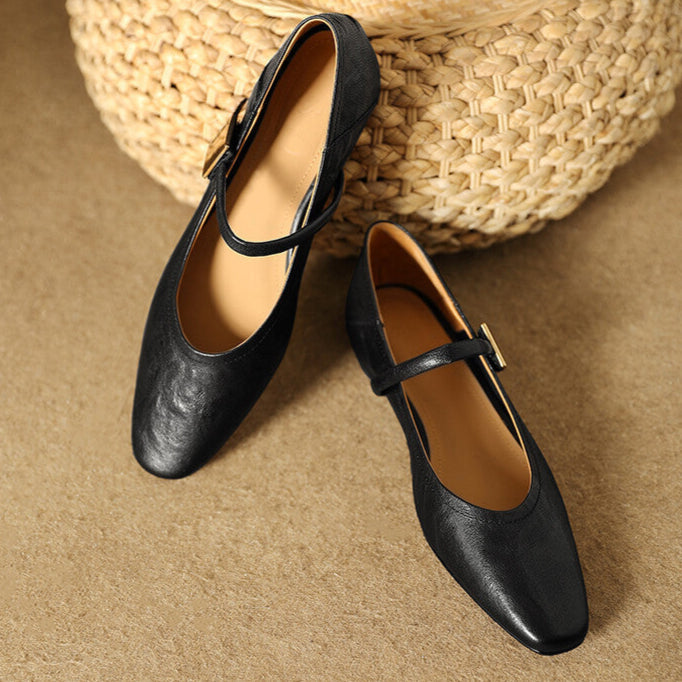 Womens Pumps Genuine Leather Classic Fit