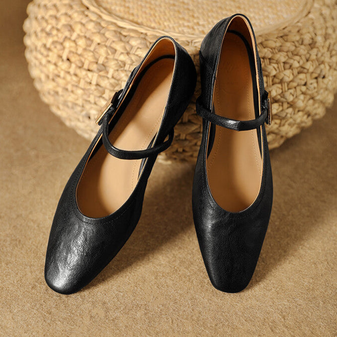 Womens Pumps Genuine Leather Classic Fit