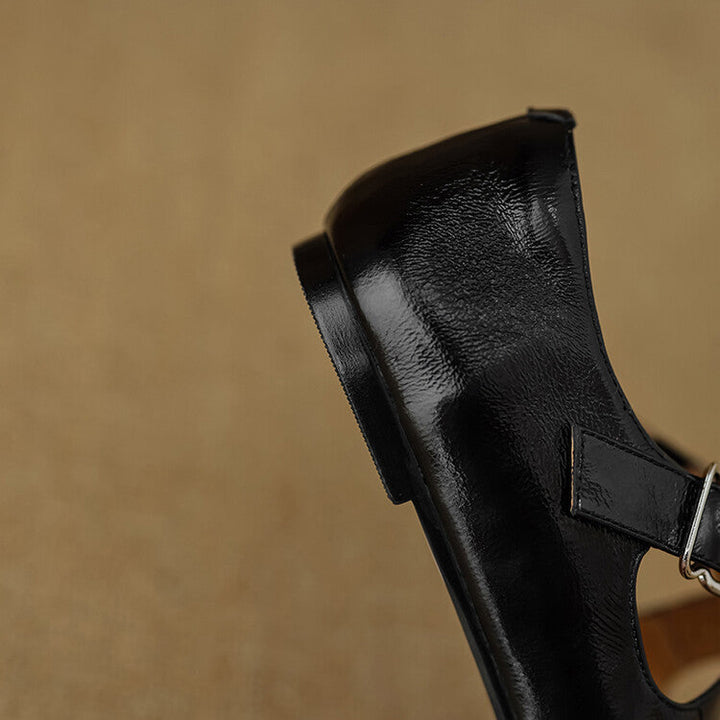 Womens Genuine Leather Shoes Classic Fit