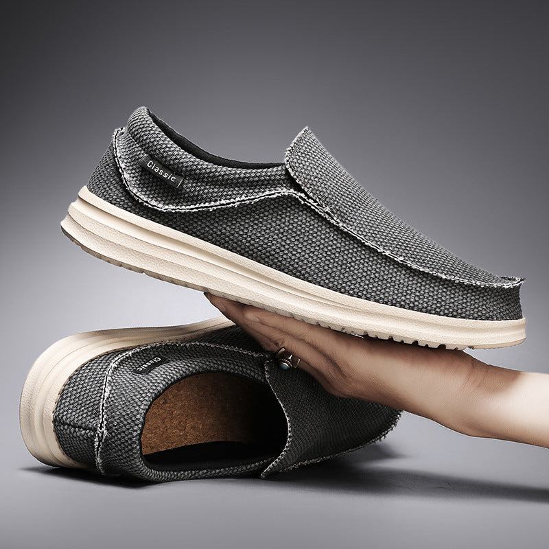 Mens Canvas Shoes Casual Fit
