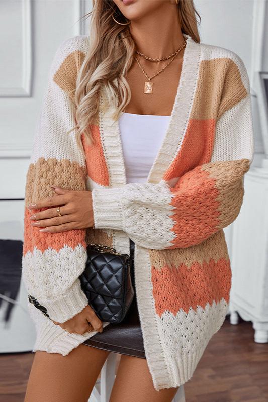 Womens Knit Cardigan Sweater Oversized Warm Fit - BritishMode