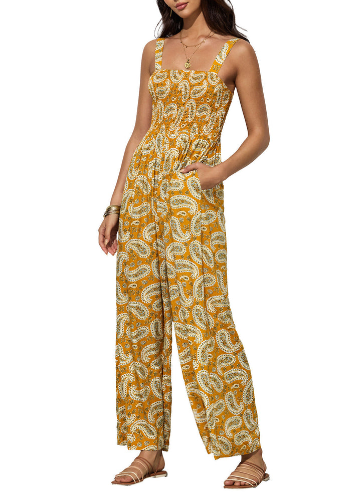 Womens Summer Jumpsuit Lightweight Breathable Fit