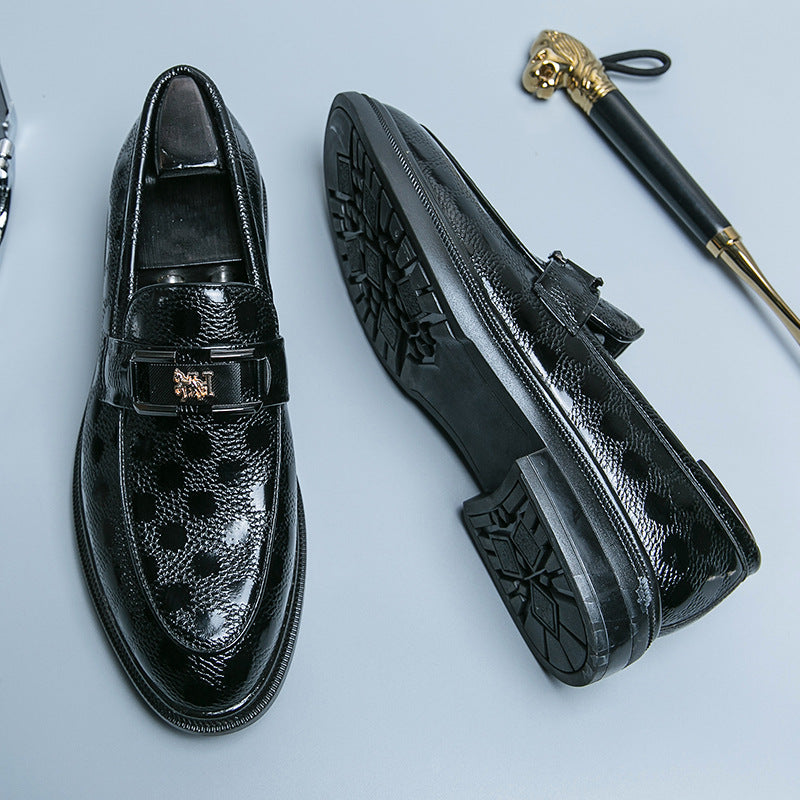Mens Loafers Genuine Leather Classic Fit