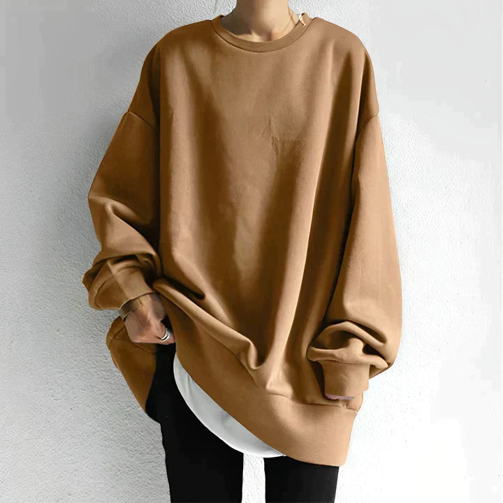 Womens Long Sweater Relaxed Fit Knit
