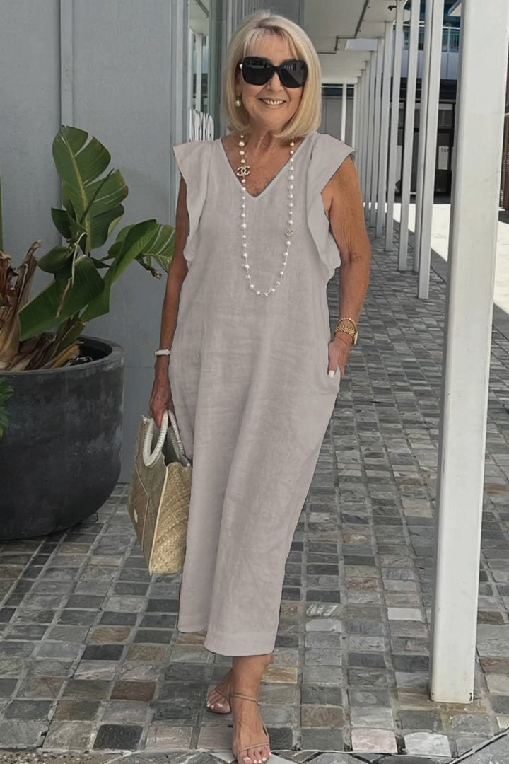 Womens Strapless Summer Dress Chic Fit