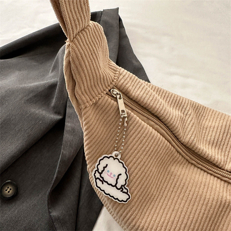 Womens One-Shoulder Messenger Bag Artistic Design