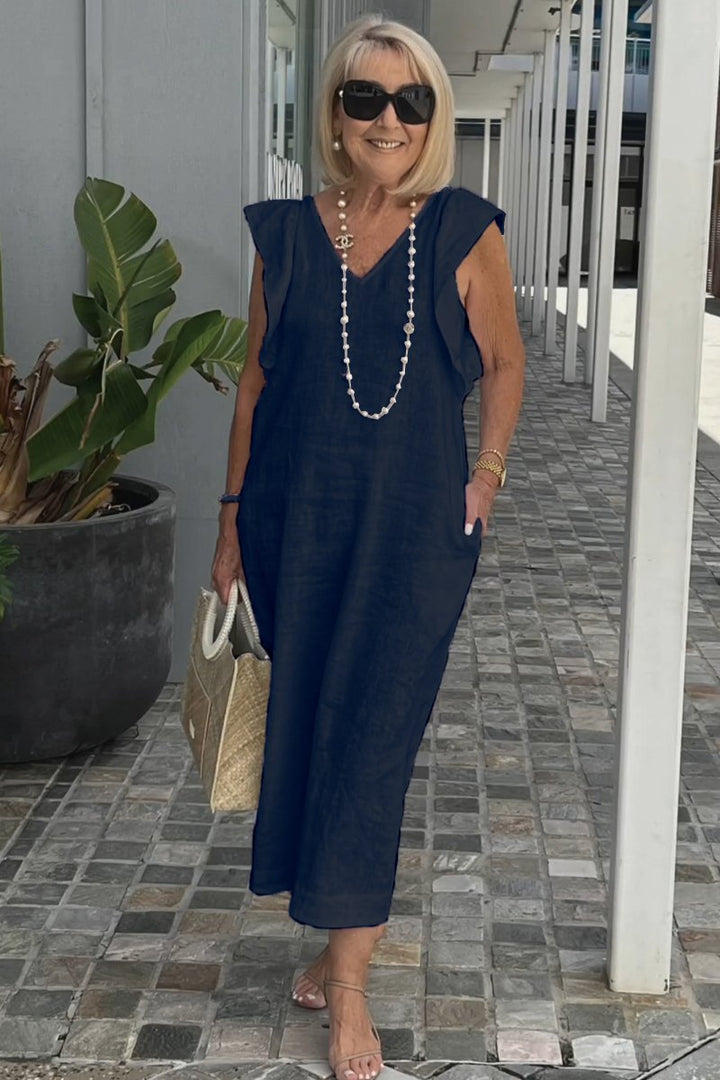 Womens Strapless Summer Dress Chic Fit