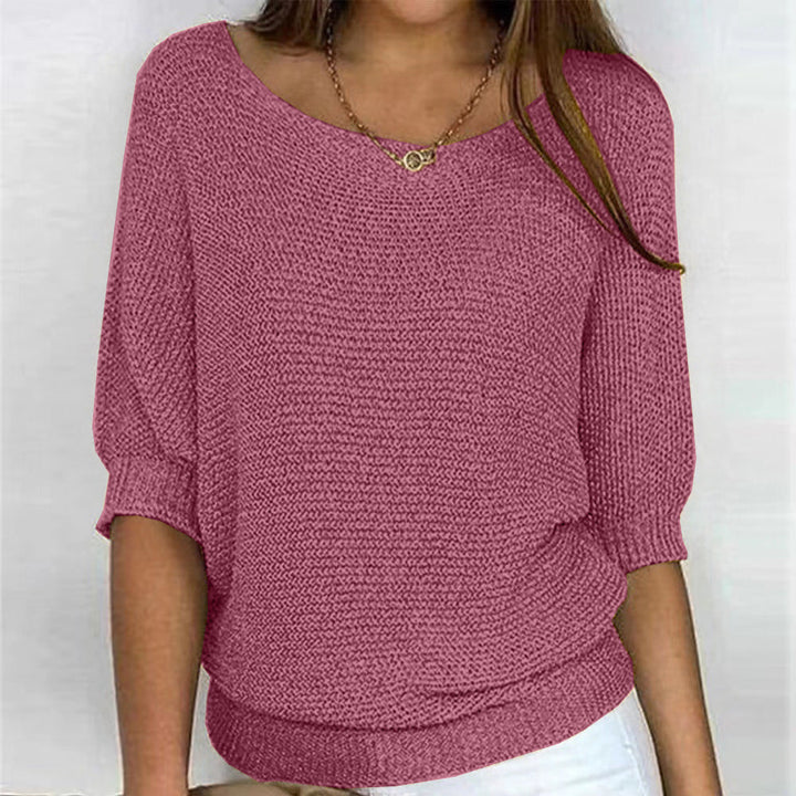 Womens Fleece Pullover Sweater Cozy Fit
