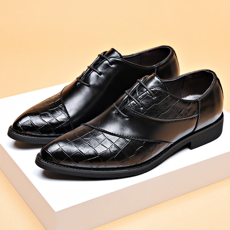 Mens Leather Dress Shoes Genuine Leather