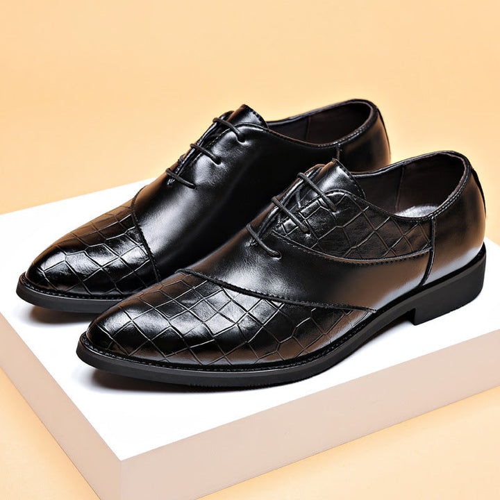 Mens Leather Dress Shoes Genuine Leather