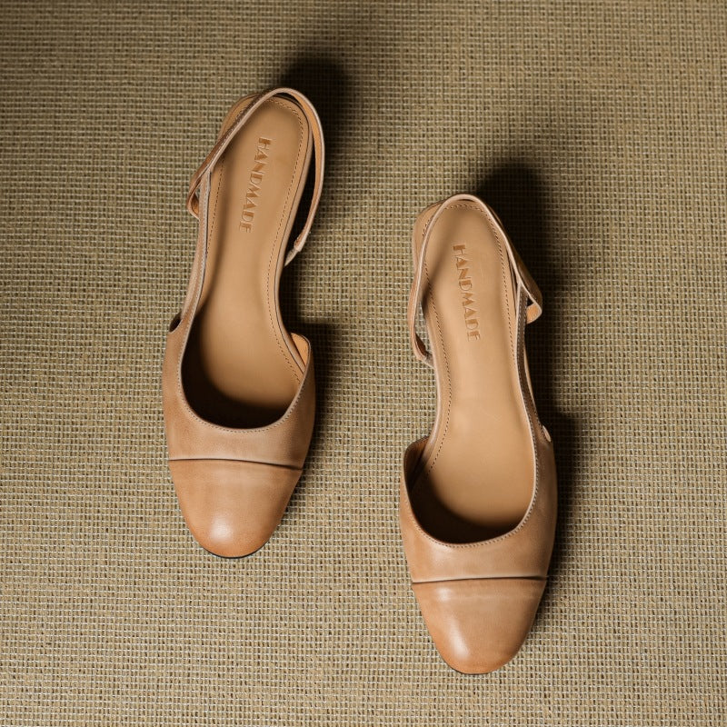 Womens Genuine Leather Pumps Classic Fit