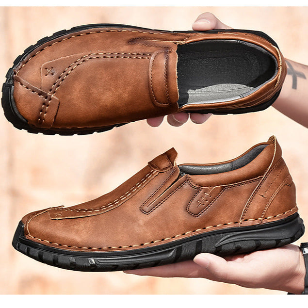 Mens Leather Dress Shoes Genuine Leather