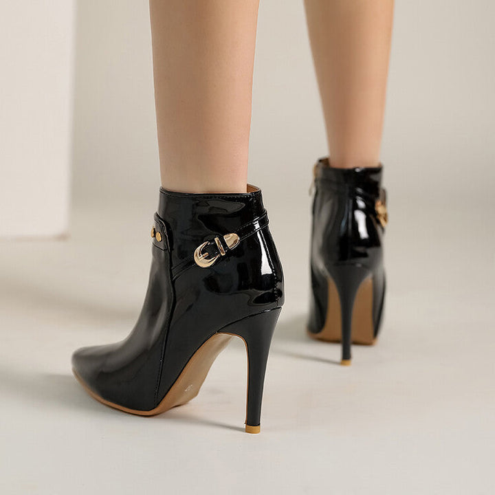 Womens Leather Boots Classic Fit