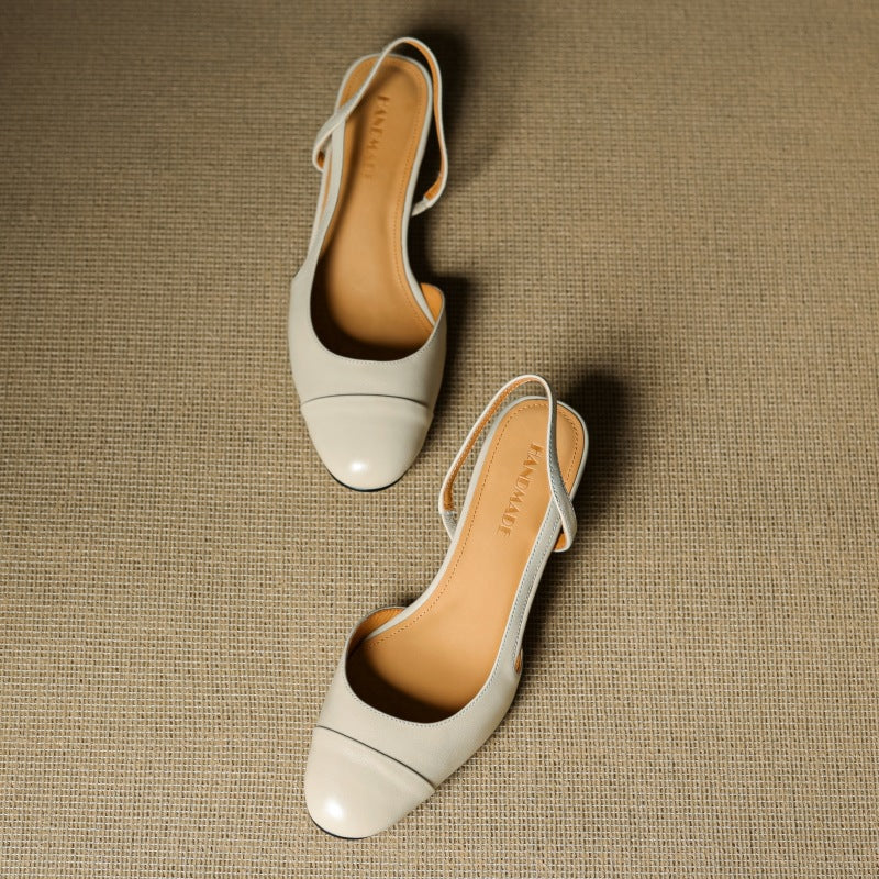 Womens Genuine Leather Pumps Classic Fit