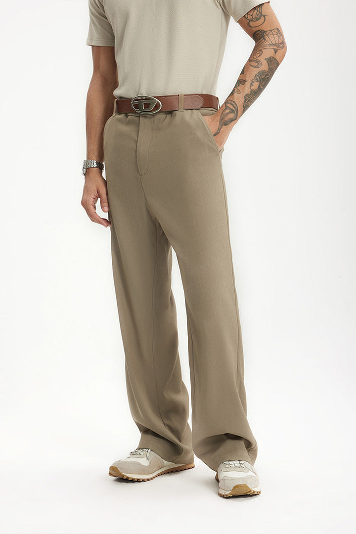 Mens Dress Pants Loose Fit Comfortable