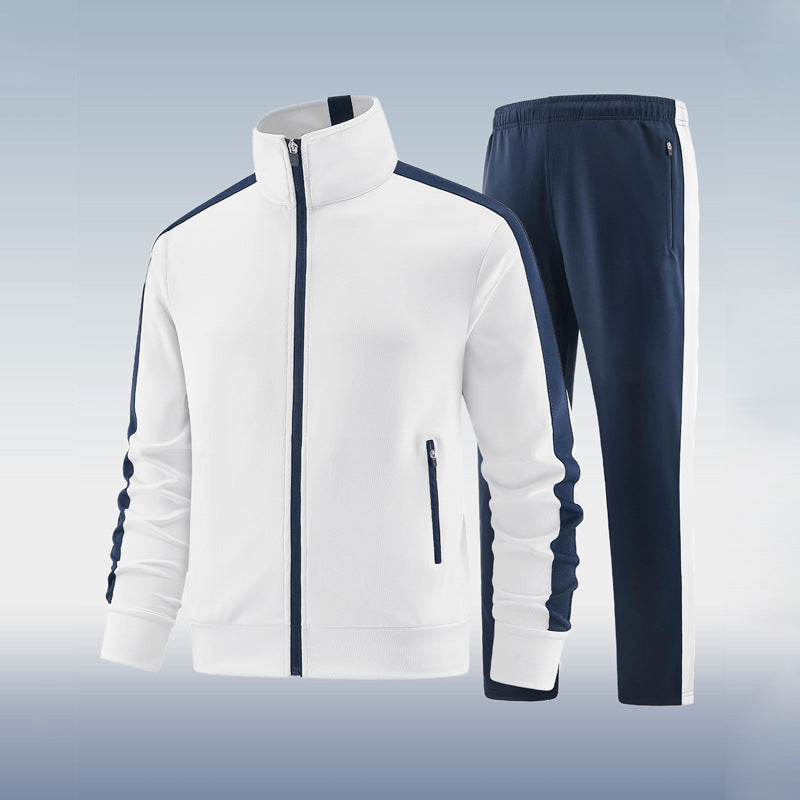 Mens Fitness Tracksuit Slim Fit Sporty Design - BritishMode