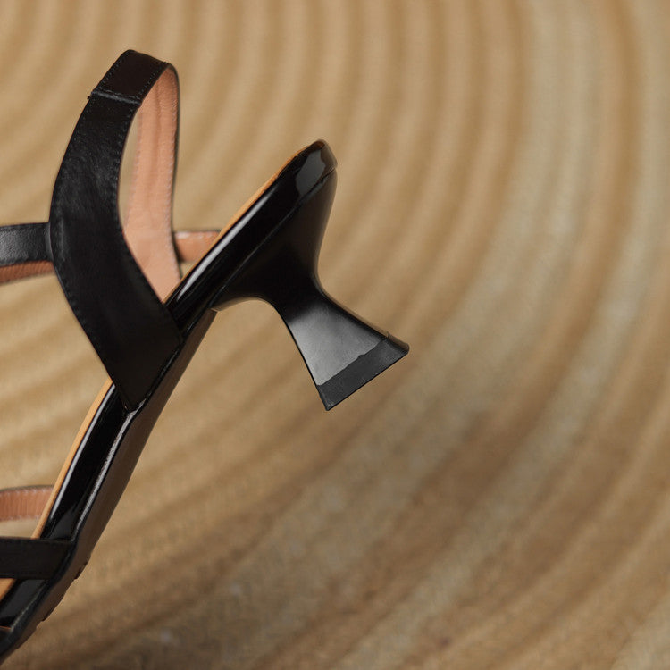 Womens Heels Genuine Leather Classic Fit