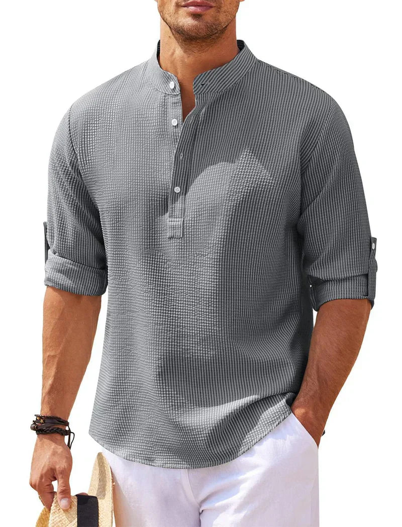 Mens Shirt Classic Sleeve Regular Fit - BritishMode
