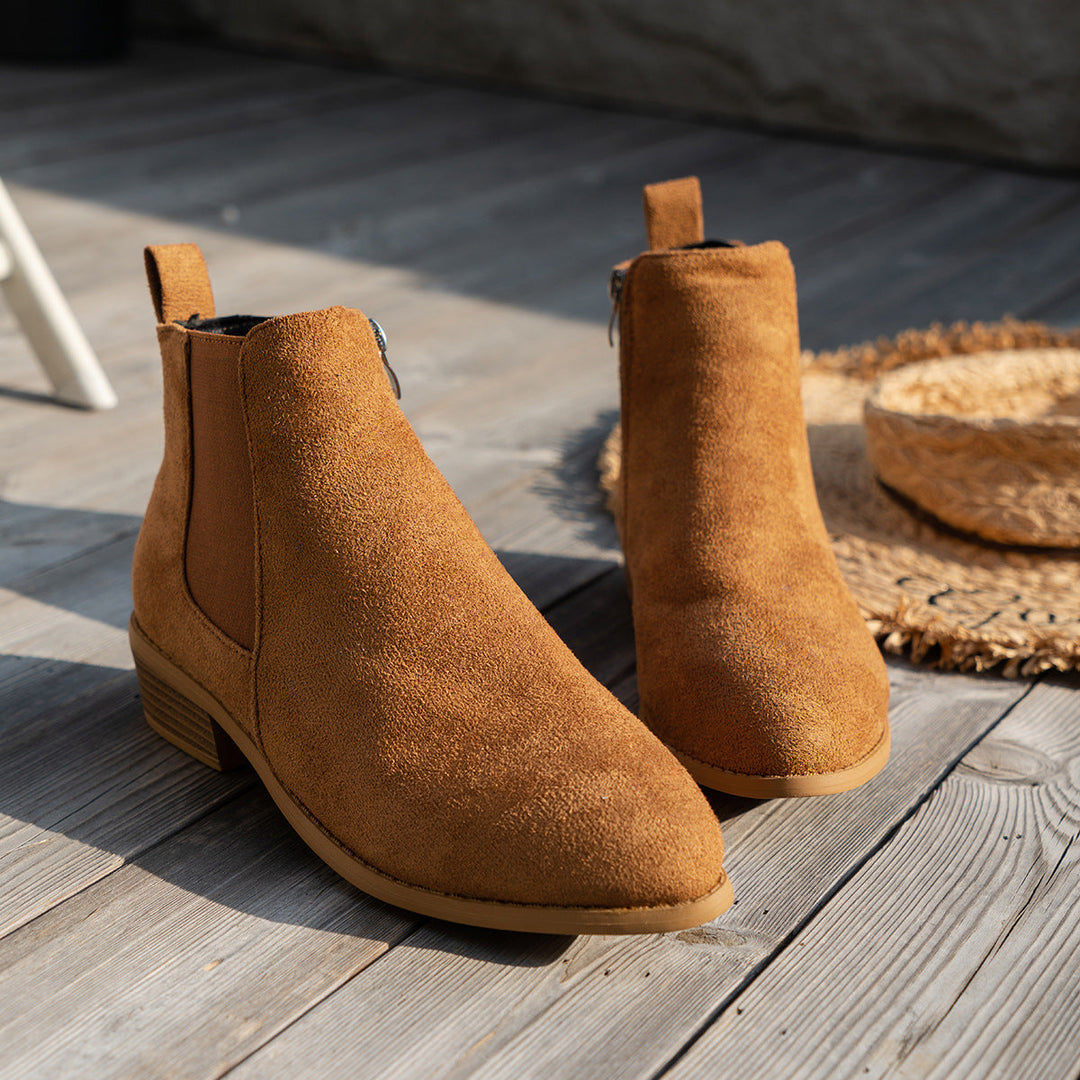Womens Ankle Boots Leather Classic Fit
