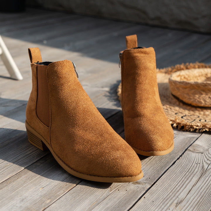 Womens Ankle Boots Leather Classic Fit