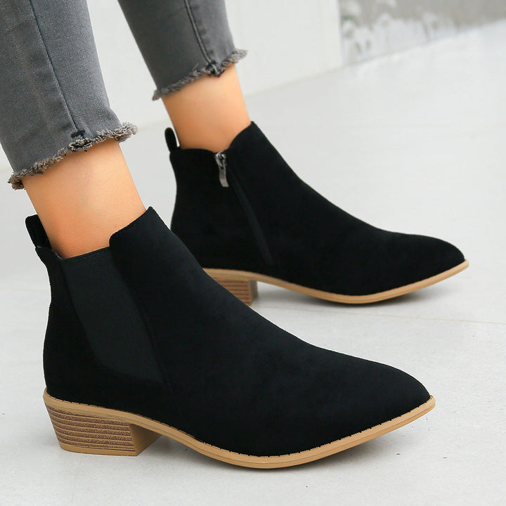 Womens Ankle Boots Leather Classic Fit
