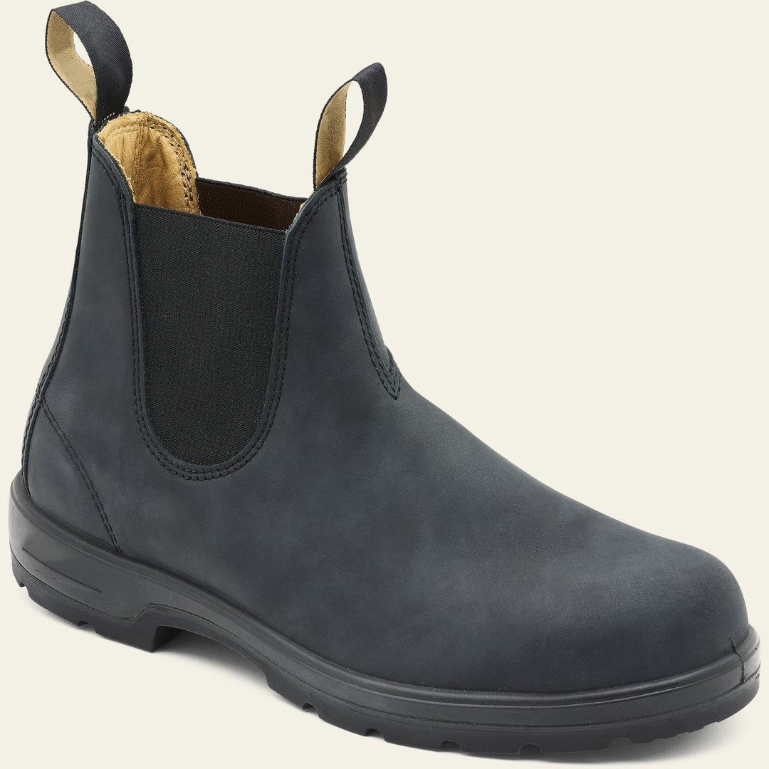 Mens Classic Boots with Elastic Side Panels
