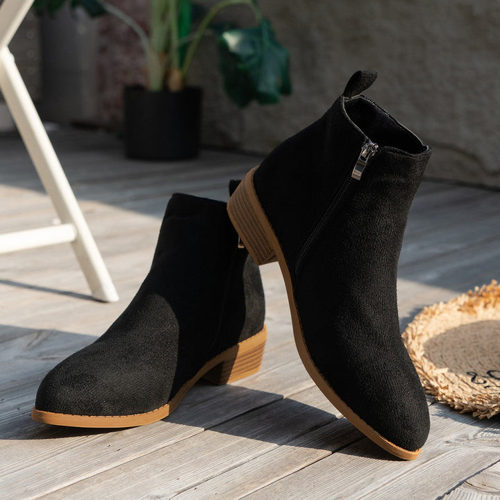 Womens Ankle Boots Leather Classic Fit