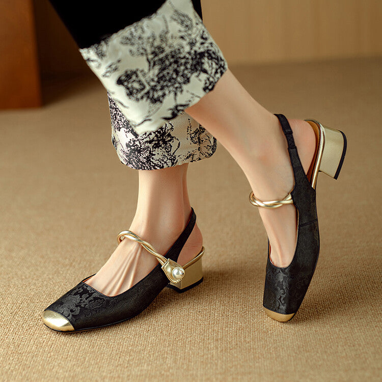 Womens Leather Heels Classic Fit