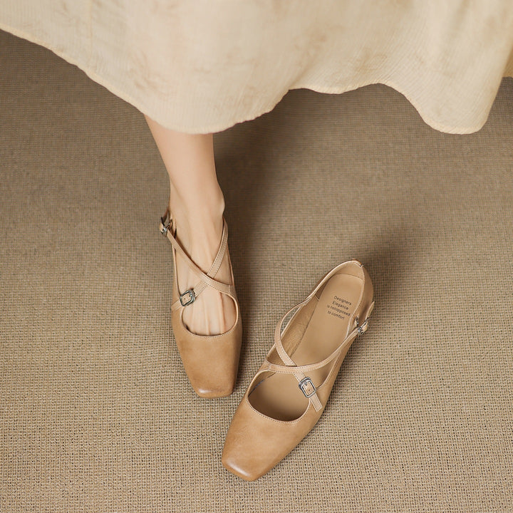 Womens Leather Heels Genuine Leather Classic Fit