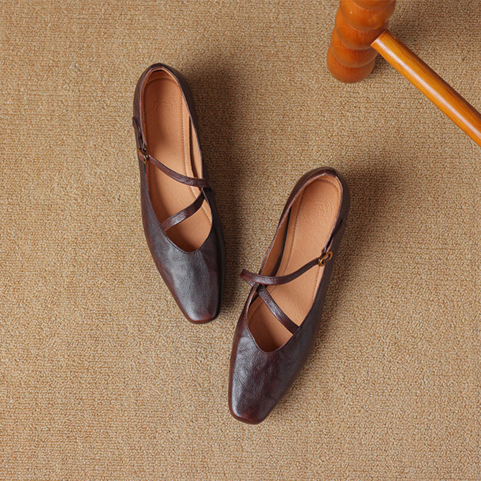 Womens Heels Genuine Leather Classic Fit