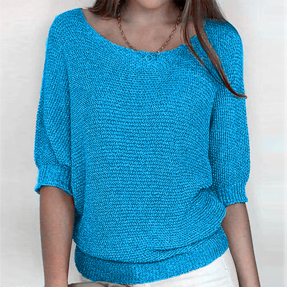 Womens Fleece Pullover Sweater Cozy Fit