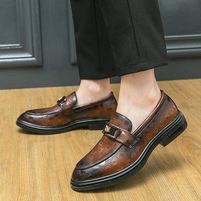 Mens Loafers Genuine Leather Classic Fit