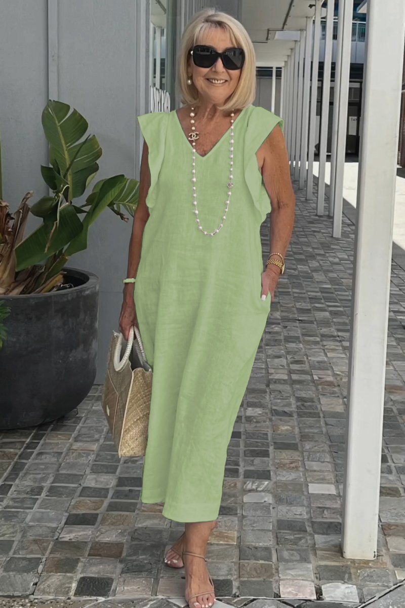 Womens Strapless Summer Dress Chic Fit