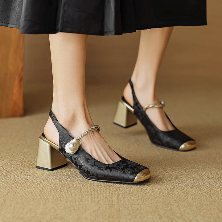Womens Slingback Shoes Comfortable Fit