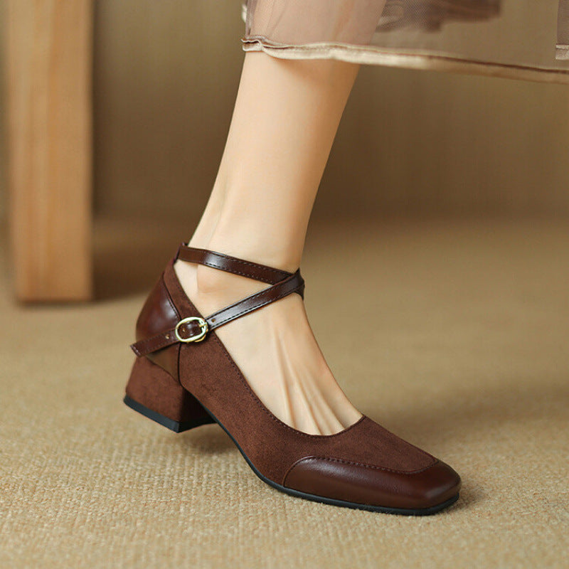 Womens Heeled Shoes Classic Fit - BritishMode