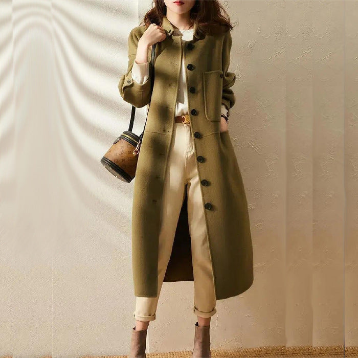 Womens A-Line Toggle Coat Classic Fit