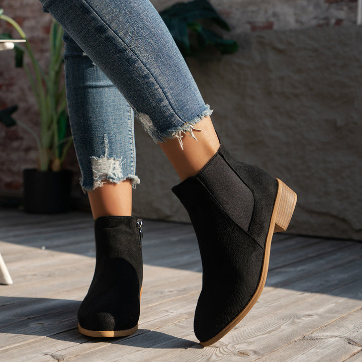 Womens Ankle Boots Leather Classic Fit