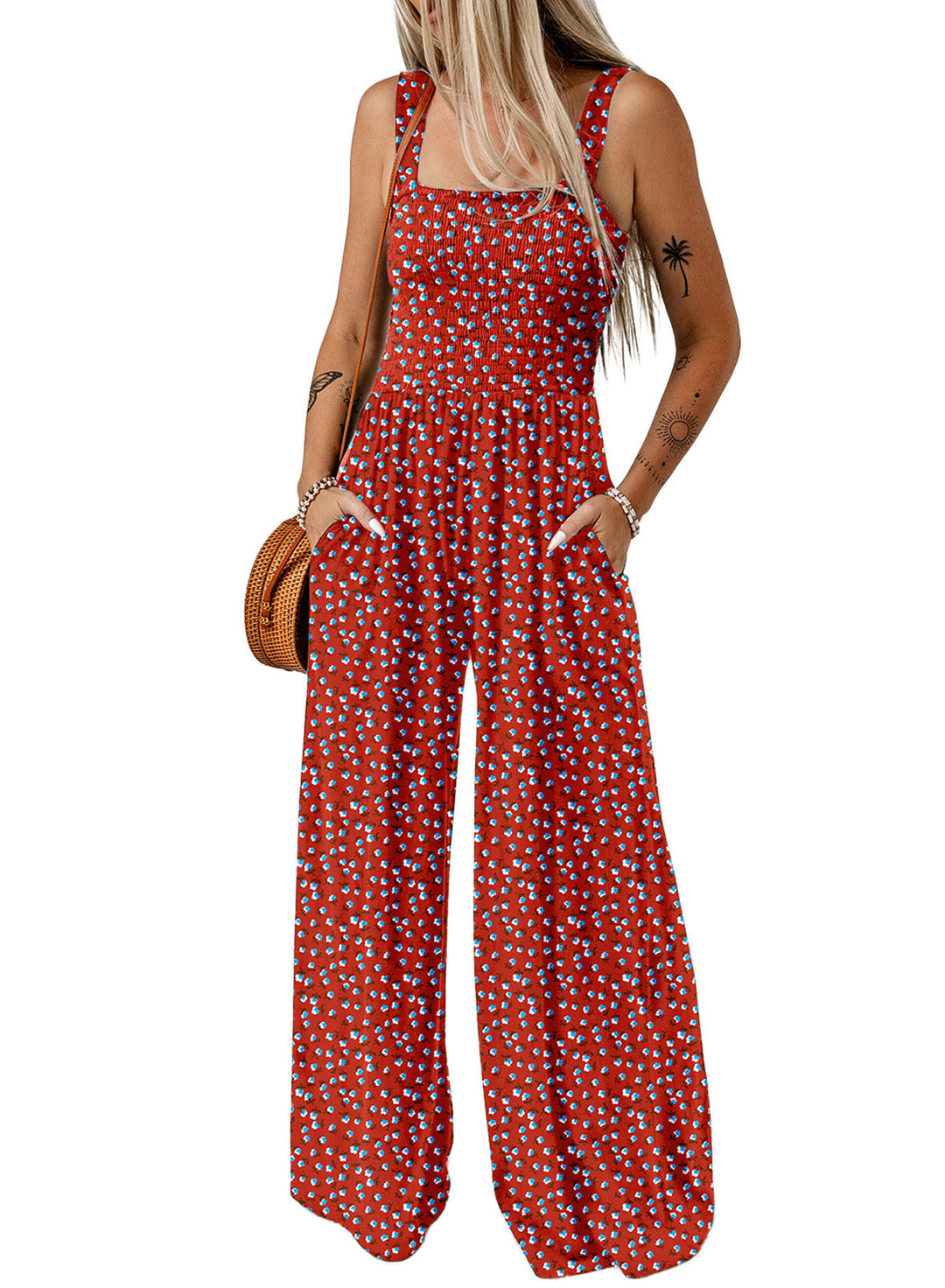 Womens Summer Jumpsuit Lightweight Breathable Fit
