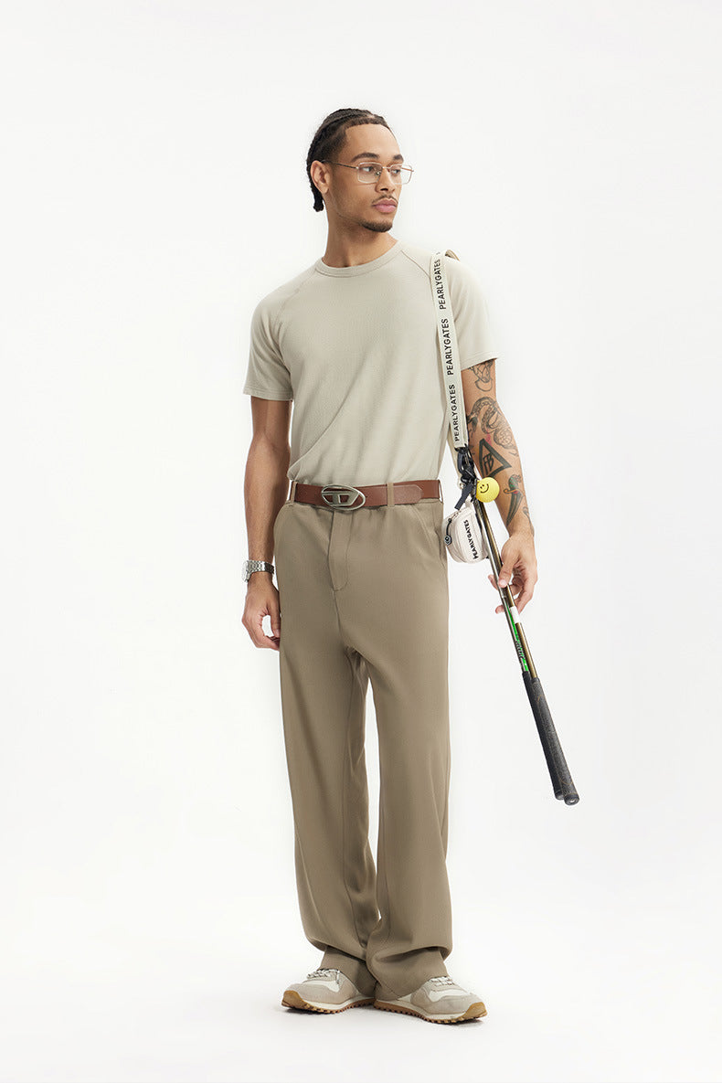 Mens Dress Pants Loose Fit Comfortable - BritishMode