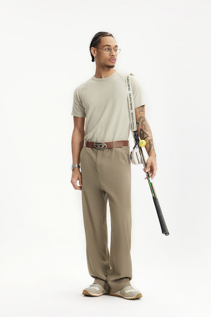 Mens Dress Pants Loose Fit Comfortable - BritishMode
