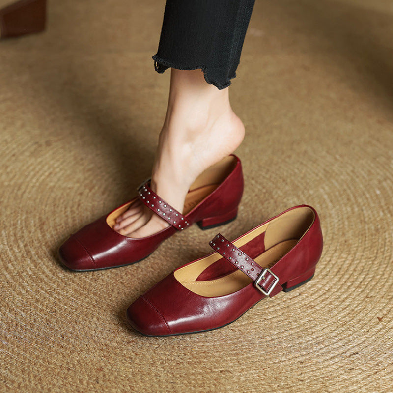 Mens Leather Shoes Genuine Leather - BritishMode