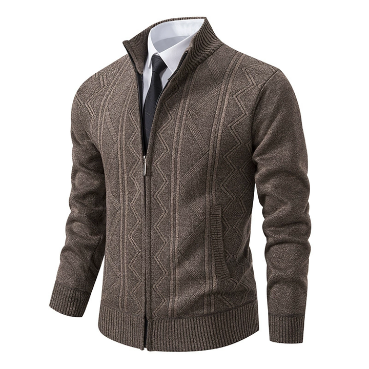 Mens Puffer Jacket with Zip Warm Fit