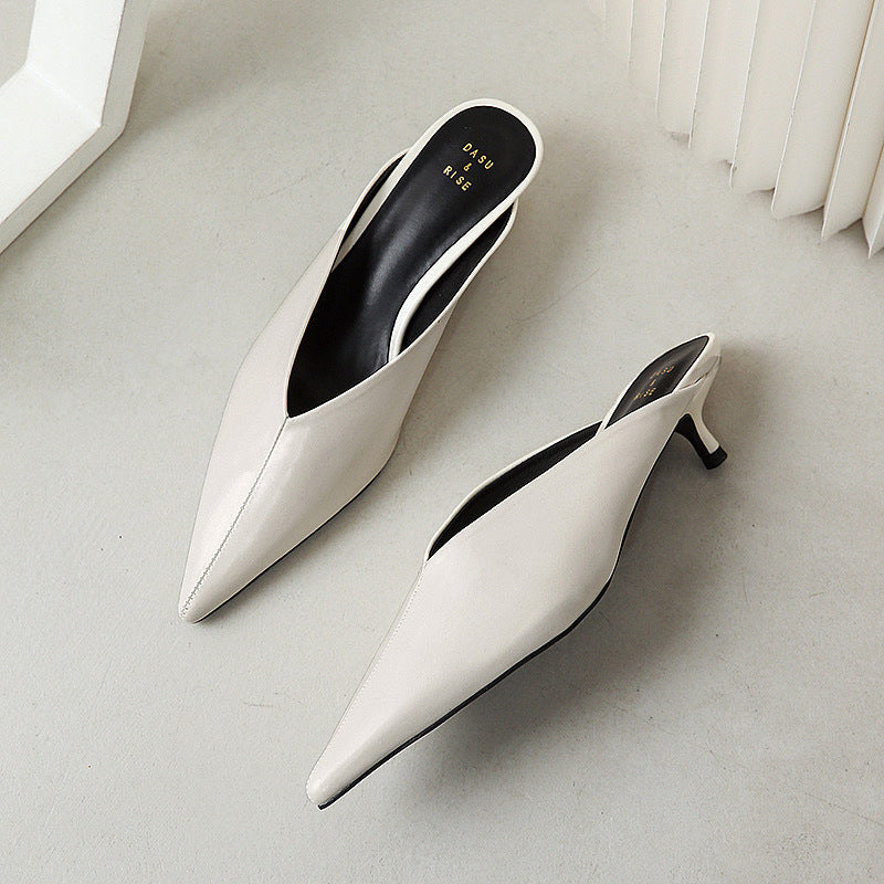 Womens Slip-On Mules Comfortable Casual