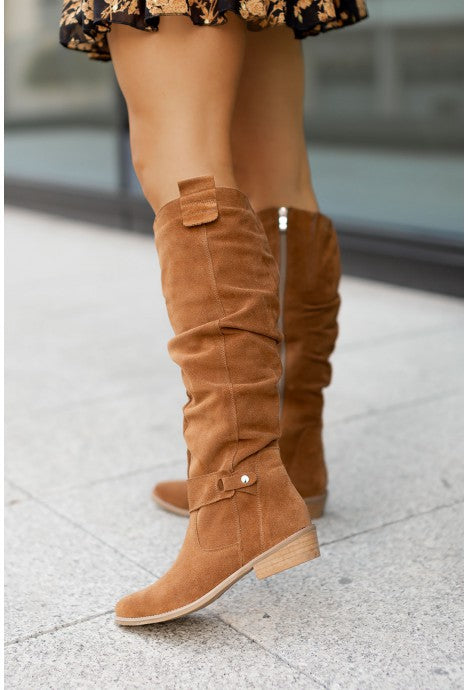 Unisex Suede Comfort Long Shoes