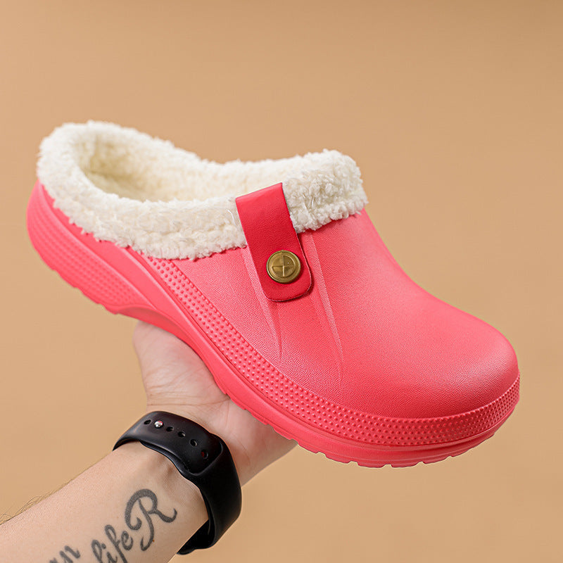 Unisex Insulated Clogs Soft Slip-On Warm