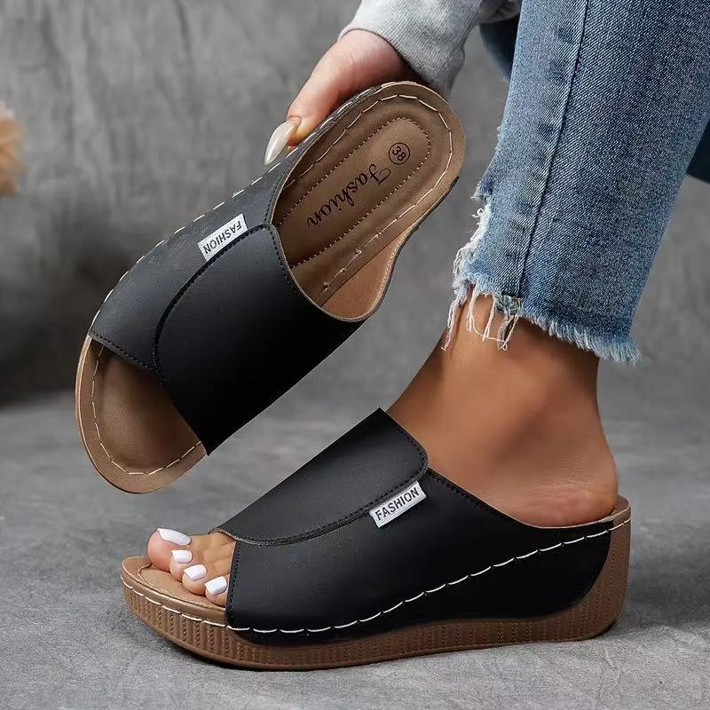 Womens Wedge Sandals Open Toe Comfortable Fit