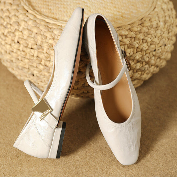 Womens Pumps Genuine Leather Classic Fit