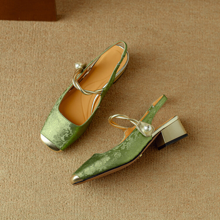 Womens Leather Heels Classic Fit