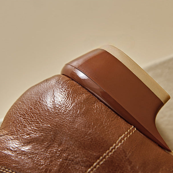 Womens Pumps Genuine Leather Classic Fit