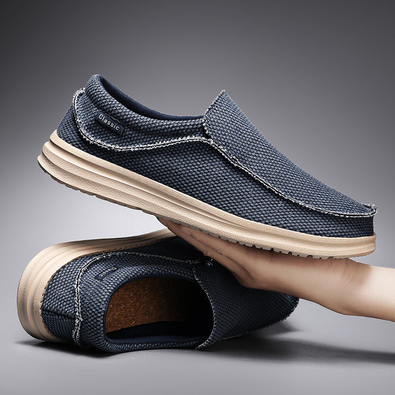 Mens Canvas Shoes Casual Fit